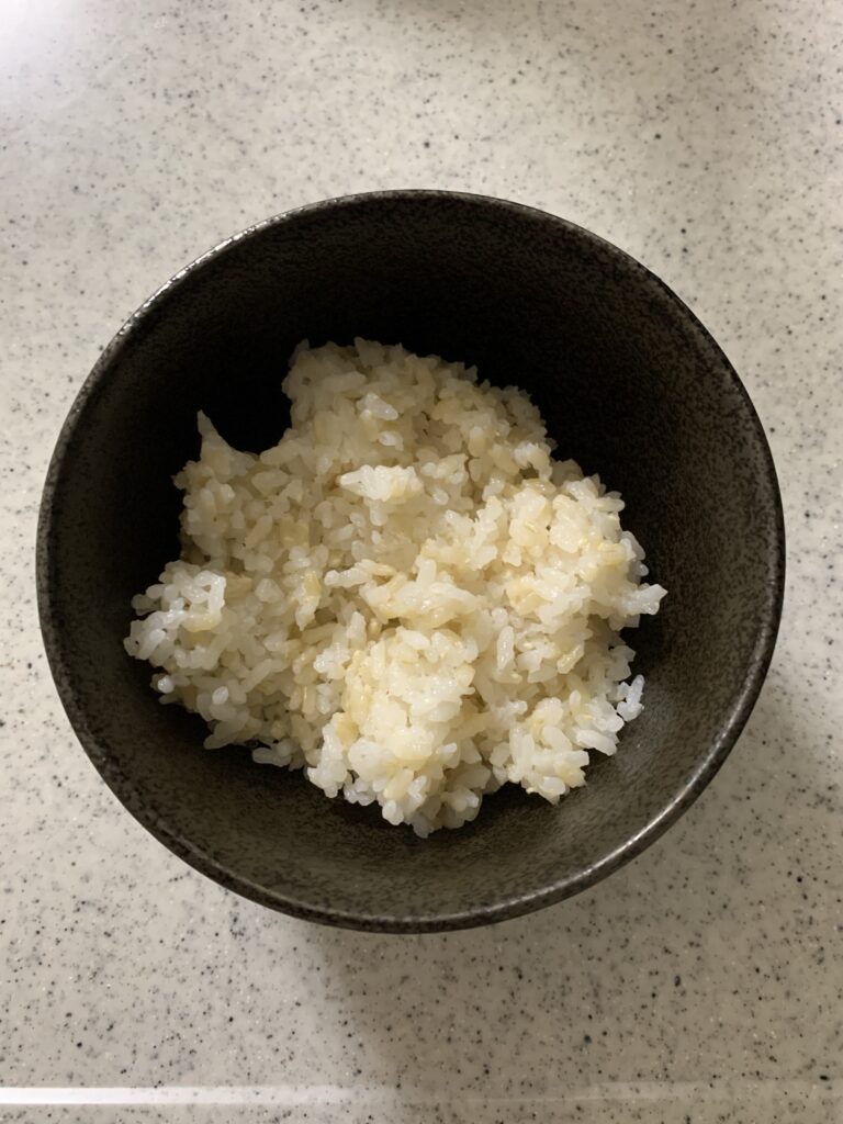 ファンケルの発芽米　炊き立て